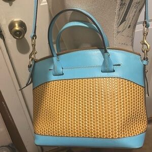 Dooney & Bourke Beacon Woven Domed Satchel